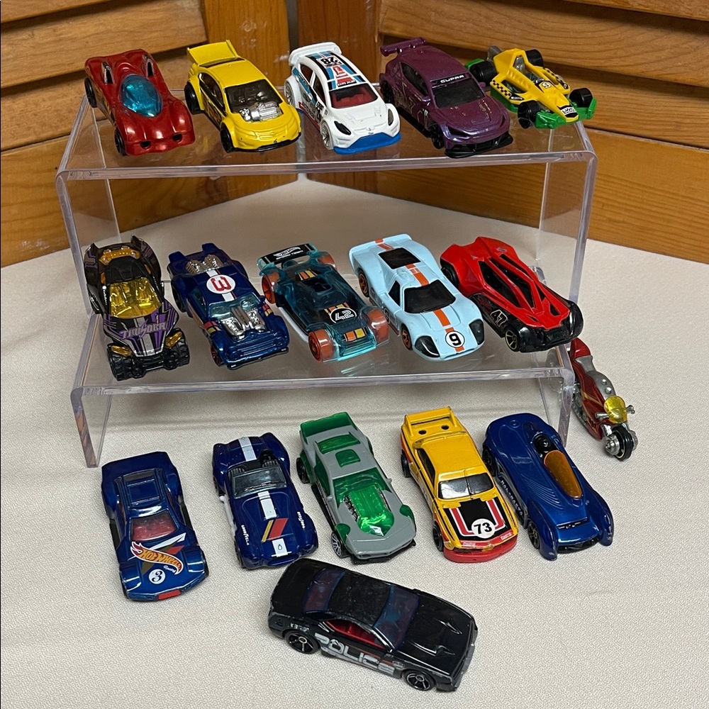 Assorted Die-Cast Toy Cars Set